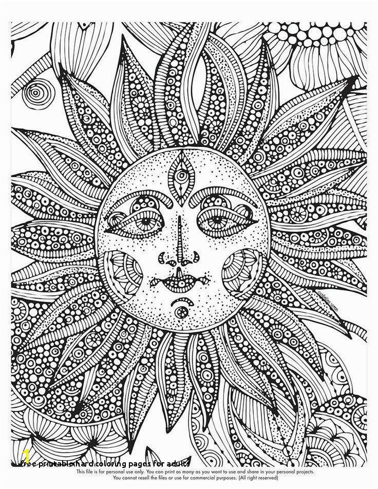 Printable Hard Coloring Pages Free Printable Hard Coloring Pages for Adults Free Cool Coloring