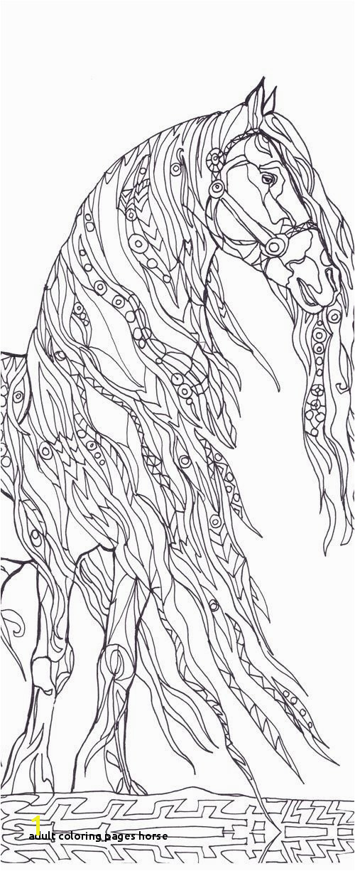 Printable Horse Coloring Pages for Adults 27 Adult Coloring Pages Horse