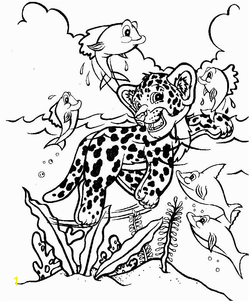 Leopard Coloring Pages Inspirational Leopard Coloring Pages Lisa Frank Animals Coloring Pages and Print 12