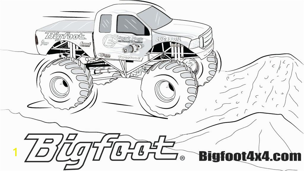 Printable Monster Truck Coloring Pages Monster Truck Coloring Pages for Kids – Alohapumehanafo