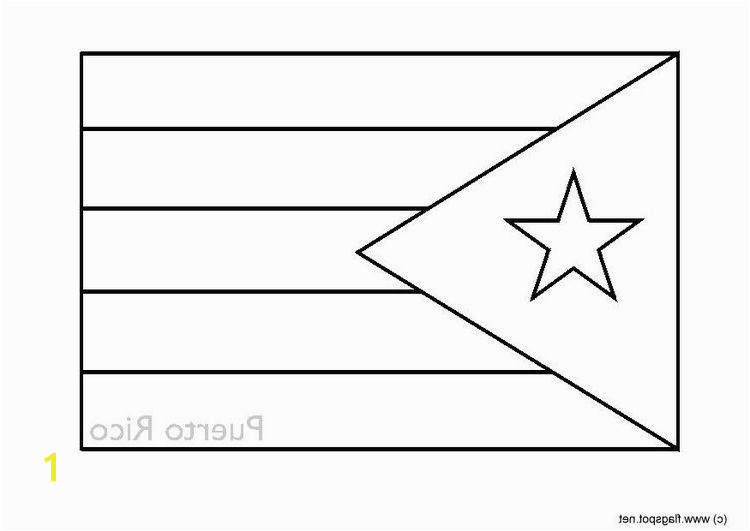 coolest puerto rico flag coloring page coloring alifiah biz