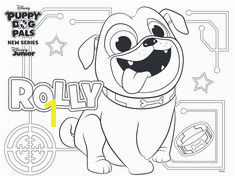 Free Rolly Puppy Dog Pals coloring page