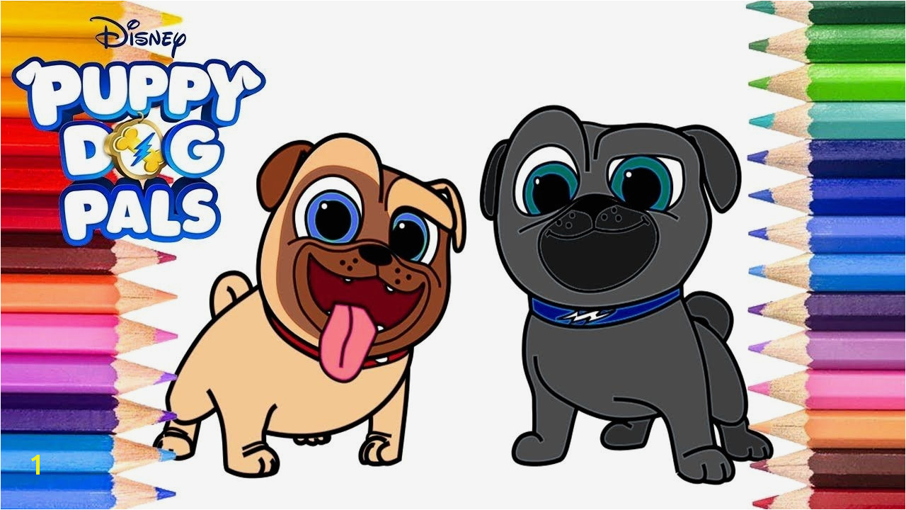 Dessin A Imprimer Minnie Puppy Dog Pals Bingo and Rolly Coloring Page
