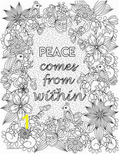 Free inspirational quote adult coloring book image from LiltKids See more free adult