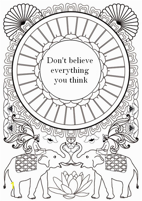 quote Coloring Pages for Teens