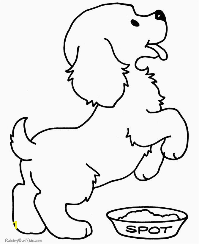 Dog Coloring Pages for Kids Lovely Printable Od Dog Coloring Pages Free Colouring Pages –