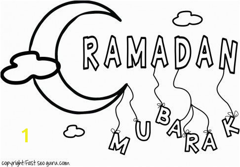 Printable ramadan mubarak coloring pages for kids Printable Coloring Pages For Kids