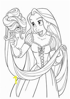 disney tangled coloring pages printable