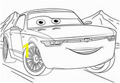 Bob Sterling from Cars 3 Coloring page