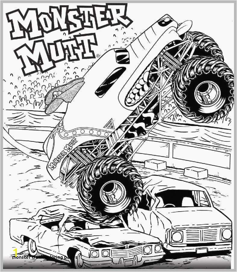 Monster Truck Coloring Pages Monster Truck Coloring Pages Elegant Monster Truck 25 Transportation