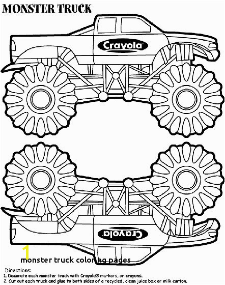 Recycling Truck Coloring Page Monster Truck Coloring Pages Monster Truck Coloring Pages Elegant