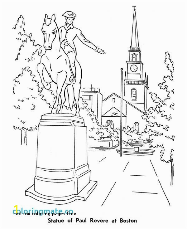 Red sox Coloring Pages Fresh Red sox Coloring Pages Lovely Boston