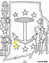 Rhode Island Coloring pages States And Capitals United States Map 50 States Free