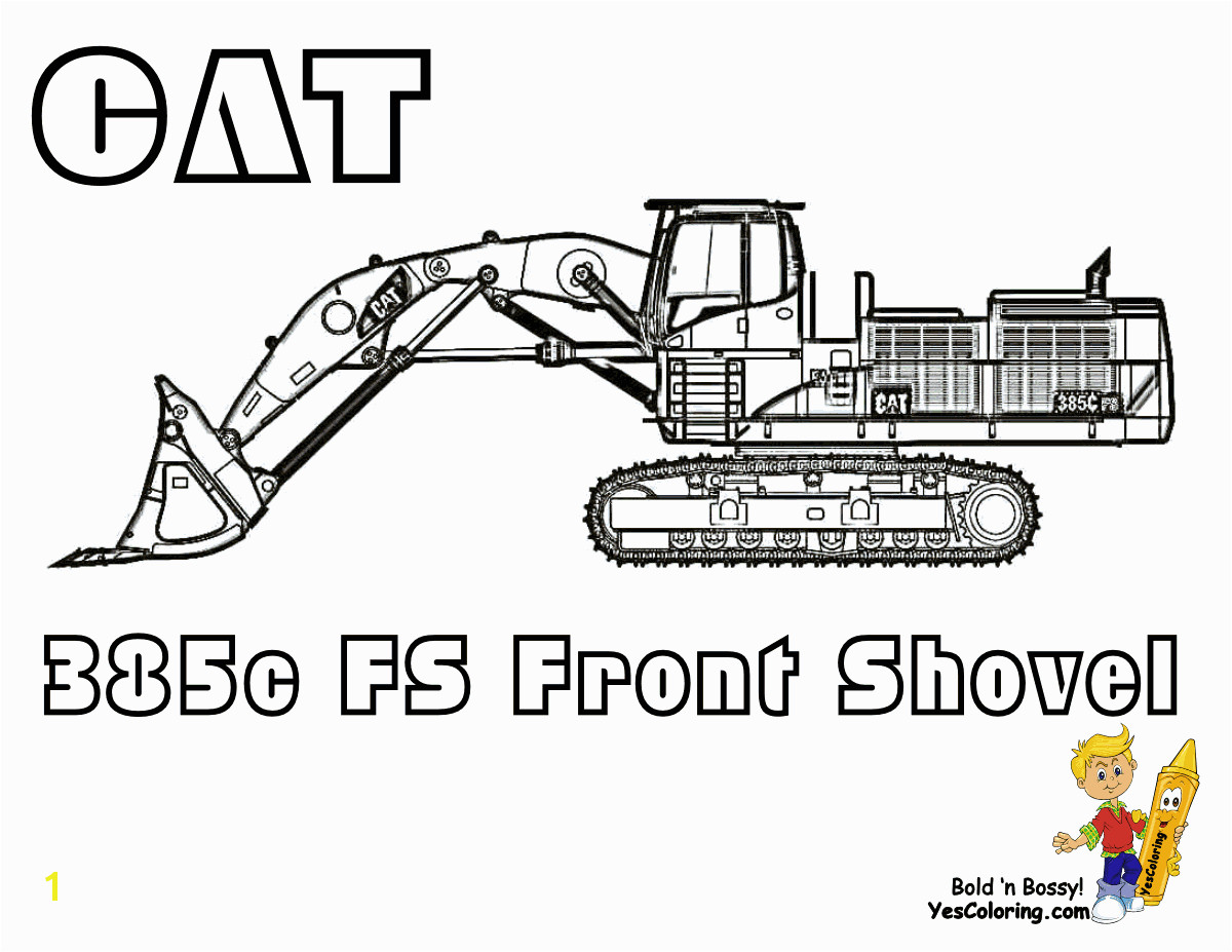 CAT Front Shovel 385C Pic To Print