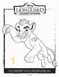 The Lion Guard Coloring Pages Unleash The Power