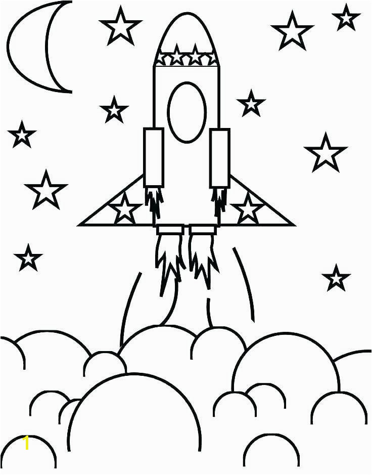 Rocket Ship Coloring Page New Related Post