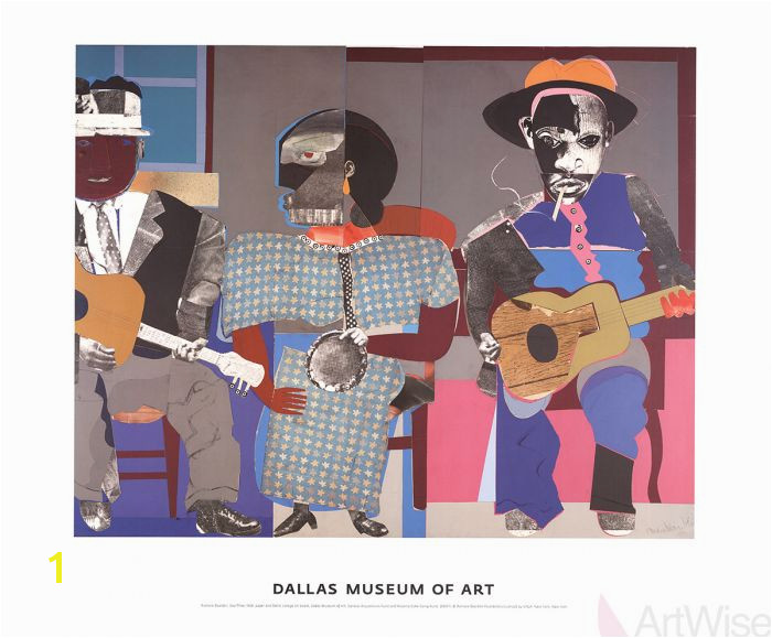 Romare Bearden Soul Three 2007 Poster