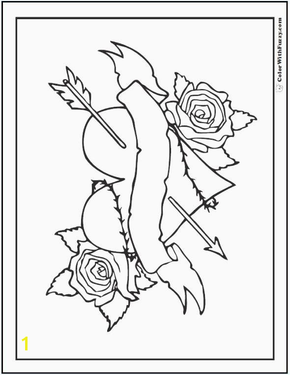 Rose Flower Coloring Pages New Vases Flower Related Post