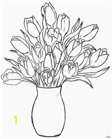 Rose Flower Coloring Pages New Vases Flower Related Post