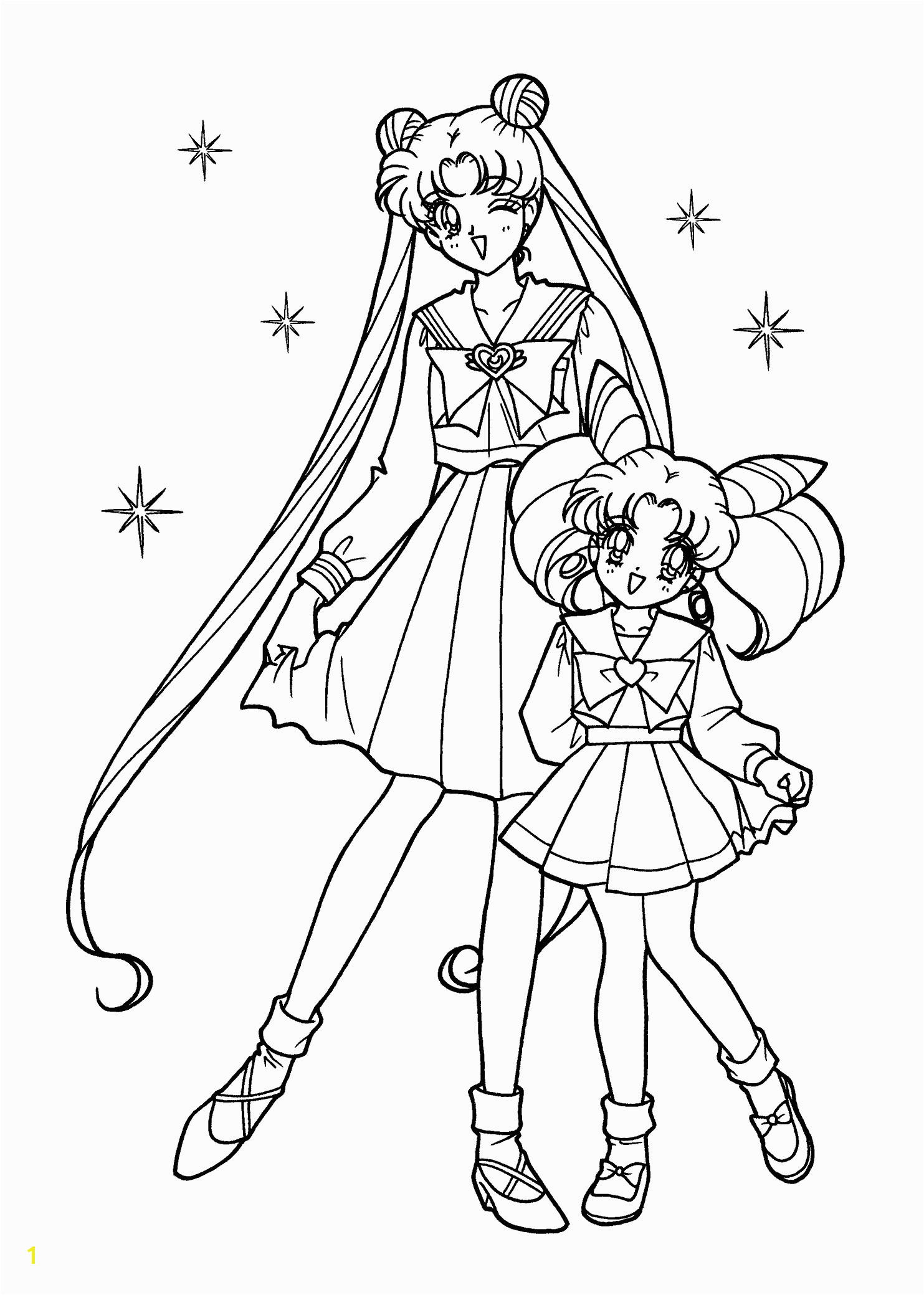 Sailor Mini Moon Coloring Pages 13 Best Sailor Mini Moon Coloring Pages