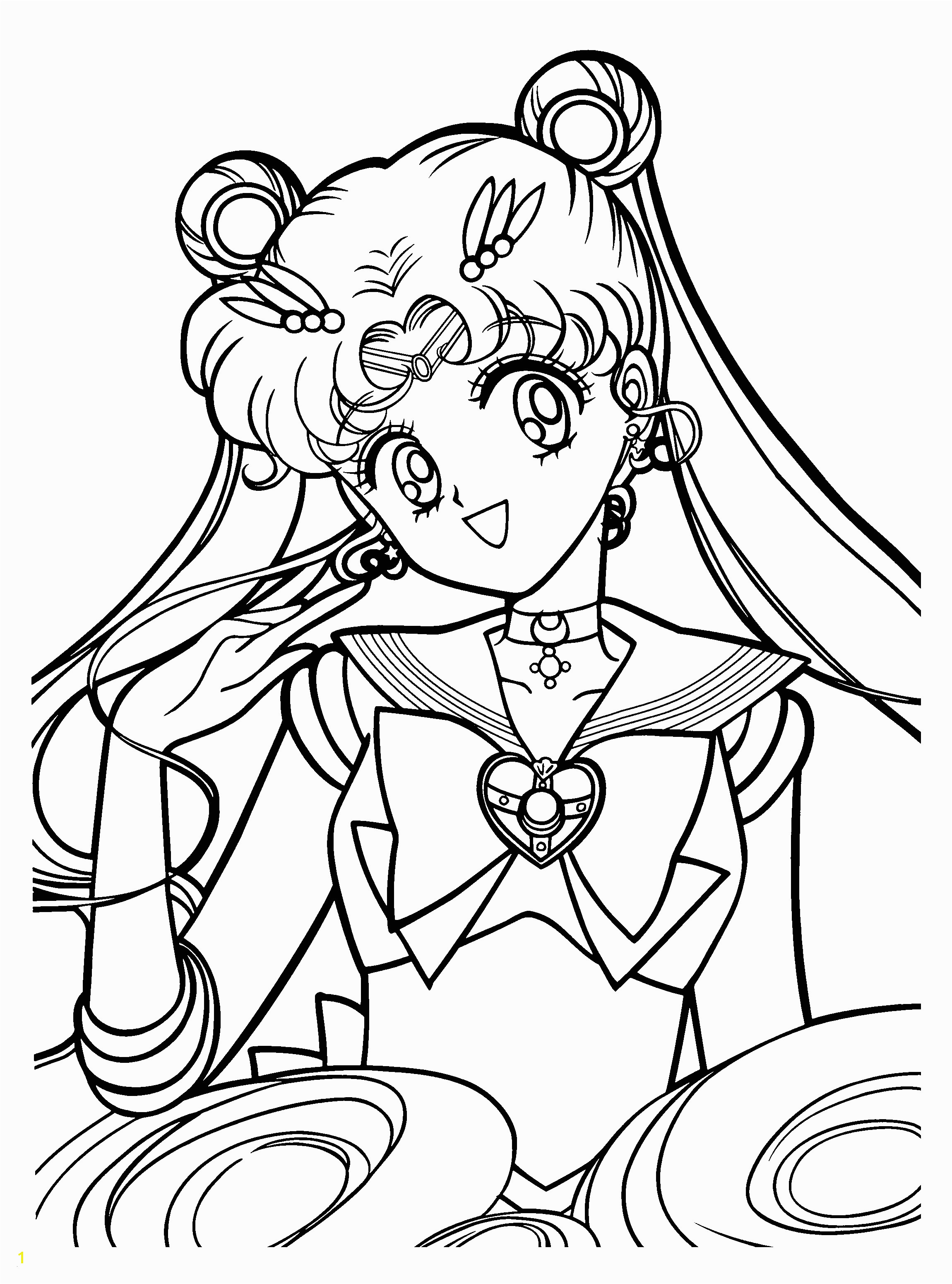 Sailor Mini Moon Coloring Pages Sailor Moon Coloring Pages attractive Erfreut Sailor Moon Farbseiten