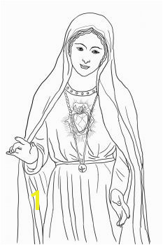 Immaculate Heart of Mary Catholic Coloring Page Catholic Crafts Church Crafts Catholic Kids