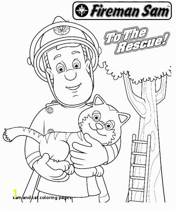 Fireman sam printable coloring pages