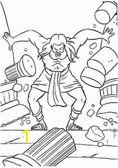 Samson coloring pages Samson and Delilah