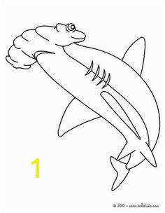 The Great Hammerhead shark coloring page Let your imagination soar and color this Great Hammerhead