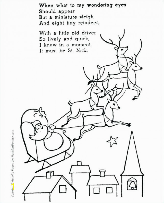 Santa Claus And Reindeer Coloring Pages coloring pages 69 santa claus and his reindeer c santas