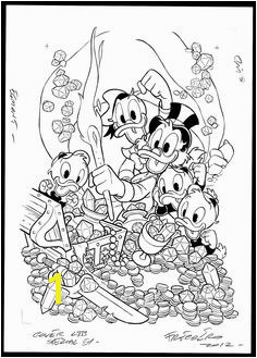 Donald Duck coloring page · Disney s Disney Art Scrooge Mcduck ic Books Art Book Art