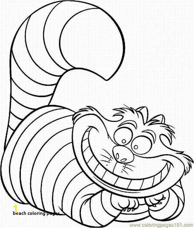 beach coloring pages tweety the beach vacation disney summer