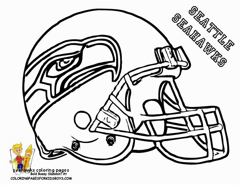 Free Seattle Seahawks Coloring page Have kids color and add to PL
