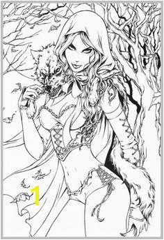 Grimm Fairy Tales coloring page