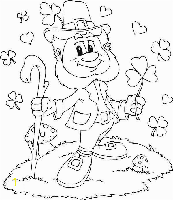 Shamrock Outline Coloring Page Shamrock Coloring Page Awesome 163 Best Luck O the Irish Pinterest