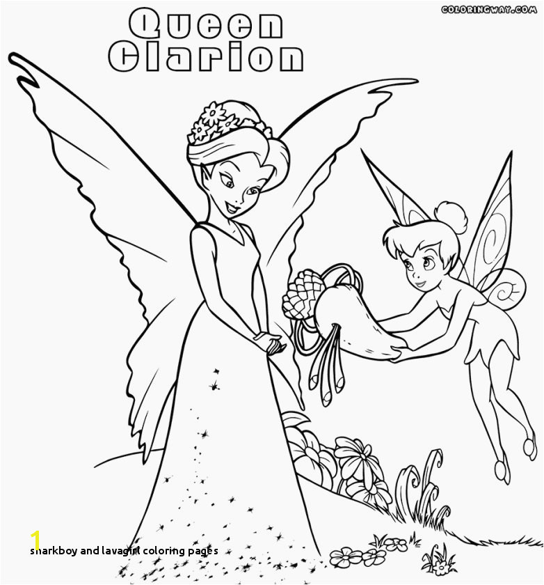 Beautiful Sharkboy and Lavagirl Coloring Pages to Print