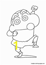 Shin Chan coloring pages 1 2