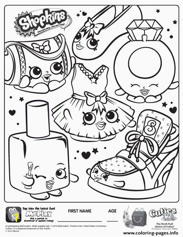 Shopkins Free Coloring Pages to Print Free Shopkins Coloring Pages New Coloring Pagees Free Coloring Pages