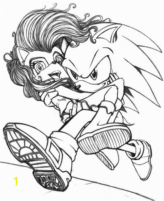 Sonic and Sally Coloring Pages Cartoon Pinterest Coloring Silly Sally Coloring Pages