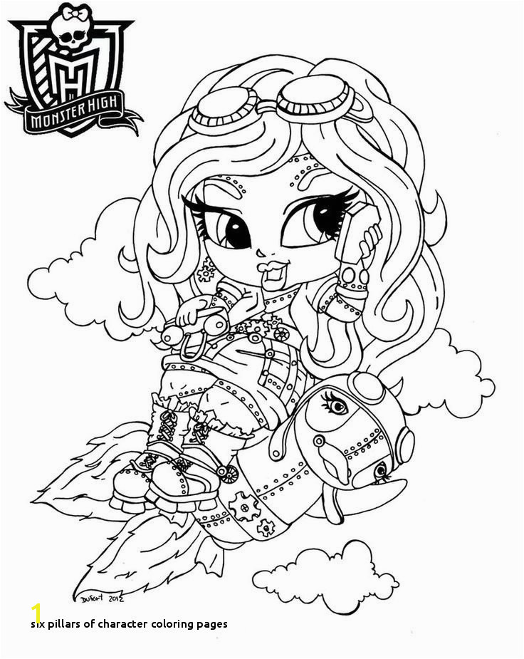 Six Pillars Character Coloring Pages Six Pillars Character Coloring Pages Unique Braces Coloring Pages