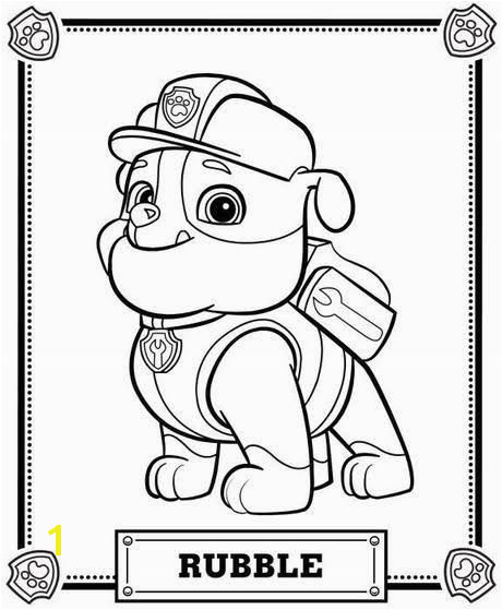 paw patrol printable Kids Colouring Colouring Pages For Kids Birthday Coloring Pages