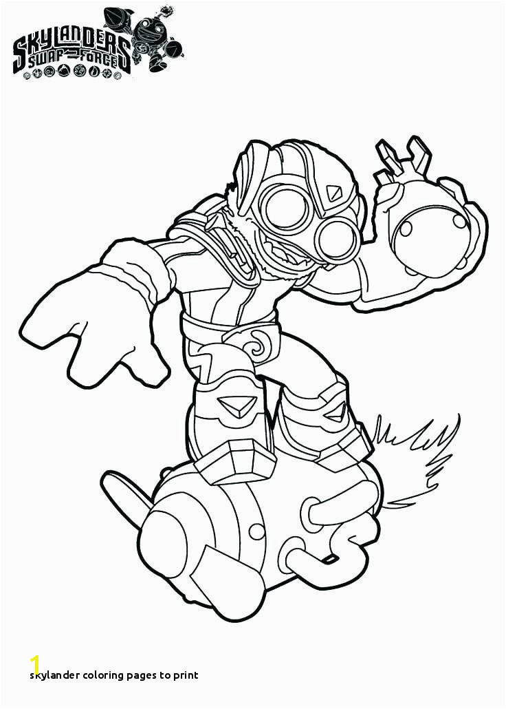 Skylanders Giants Coloring Pages Crusher Inspirational Spyro