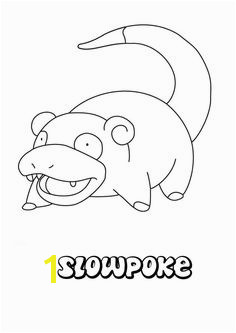 Slowpoke Coloring Pages 107 Best Pokemon Coloring Pages Images On Pinterest
