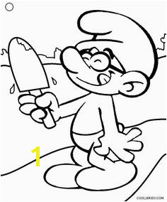 Printable Smurf Coloring Pages For Kids