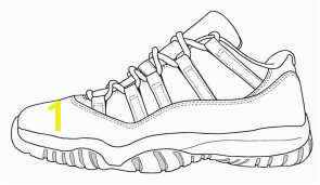 Sneaker Coloring Page Pages Printable Carmindaar Win Regarding 4