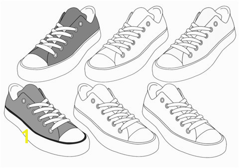 Sneaker Coloring Page Printable Unique Beautiful Idea Sneaker Coloring Page Printable Sneakers Free Pages Sneaker