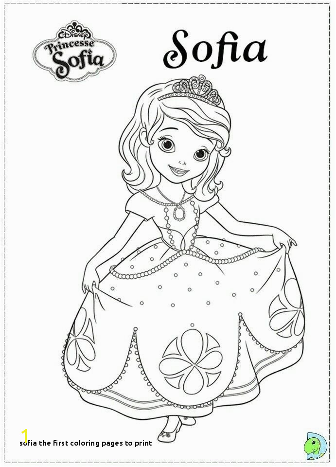 Sofia the First Coloring Page Fresh sofia the First Printable Coloring Pages Flower Coloring Pages