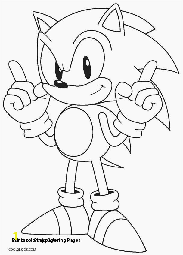 sonic Coloring Pages 21 Printable sonic Coloring Pages