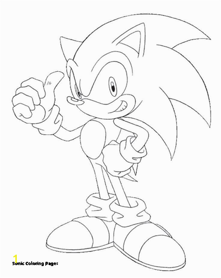 Sonic the Hedgehog Coloring Pages Games sonic Coloring Pages sonic Coloring Page Coloring Pages Line New