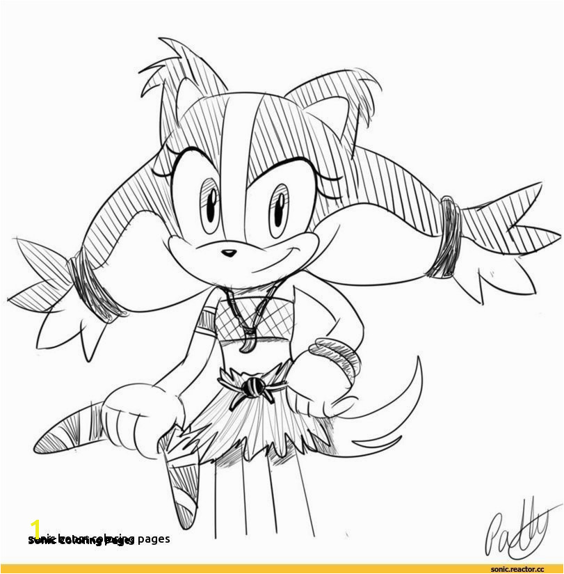 Sonic Coloring Page Coloring Pages Line New Line Coloring 0d